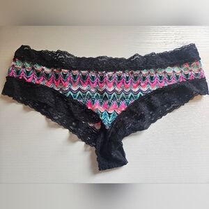 Candie's Multicolor Lace Trim Panties